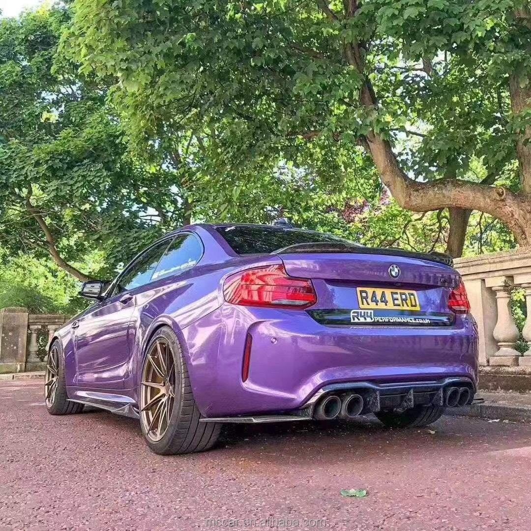 Forged Carbon Fiber Hood, Rear Diffuser & Lip Kit (For BMW M2 F87 M2 competitive)