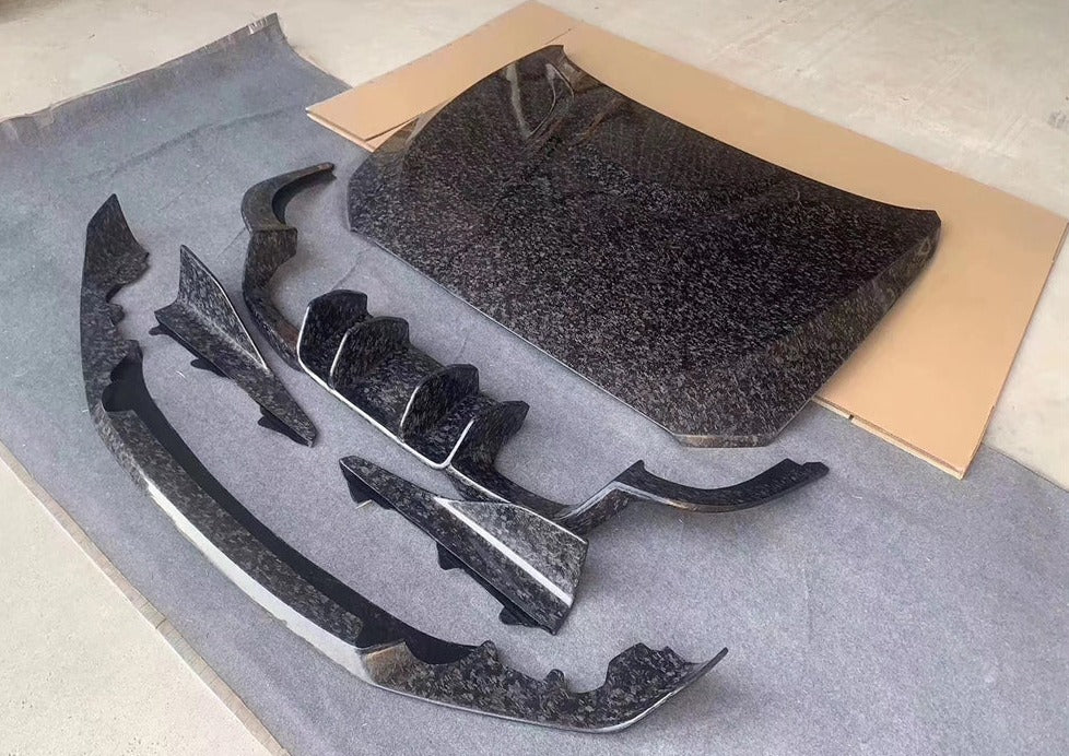 Forged Carbon Fiber Hood, Rear Diffuser & Lip Kit (For BMW M2 F87 M2 competitive)